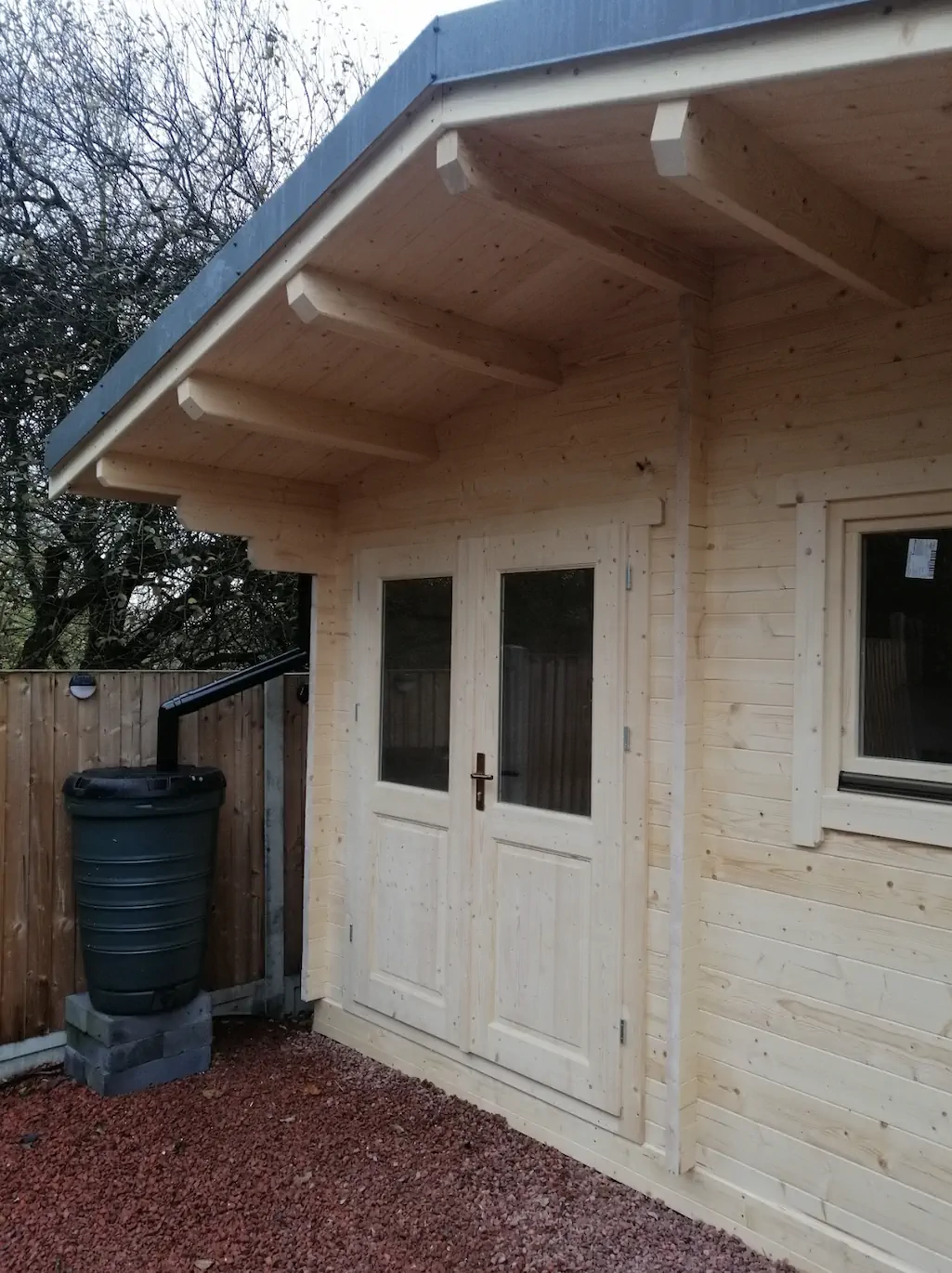 Real Project: Why Every Garden Cabin Needs Guttering & A Water Butt